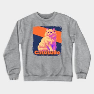 Cattitude Crewneck Sweatshirt